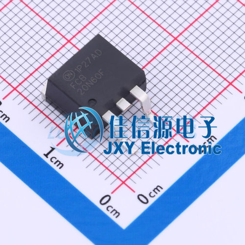 场效应管(MOSFET)    FCB20N60FTM  onsemi(安森美)  D2PAK