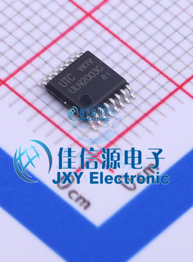 达林顿晶体管阵列   ULN2003G-P16-R  UTC(友顺)  TSSOP-16