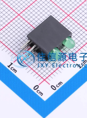LED灯座 L-7104MD/2GD Kingbright DIP-4-2.54mm 绿色2.4V10mA