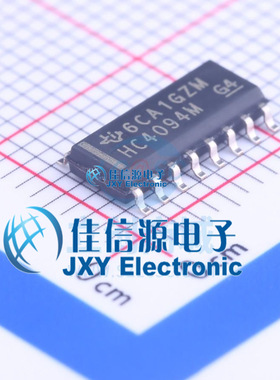 寄存器   CD74HC4094M96  TI()  SOIC-16