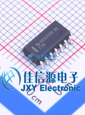 逻辑门     SN74F38D  TI()  SOIC-14