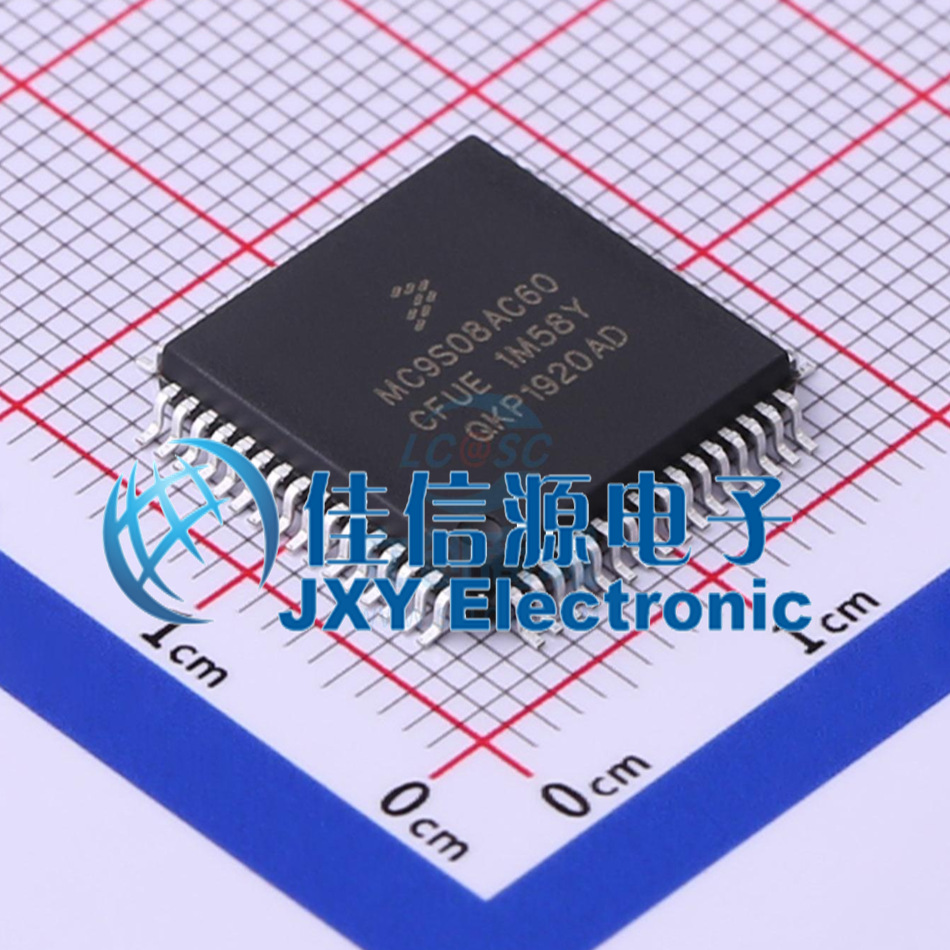 60KB单片机 MC9S08AC60CFUE NXP(恩智浦) LQFP-64(14x14) 40MHz