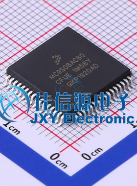 60KB单片机 MC9S08AC60CFUE NXP(恩智浦) LQFP-64(14x14) 40MHz