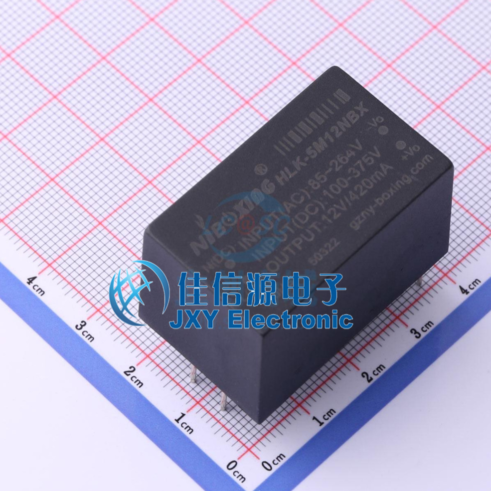 电源模块    HLK-5M12NBX  NYBOXING(尼博星)  插件