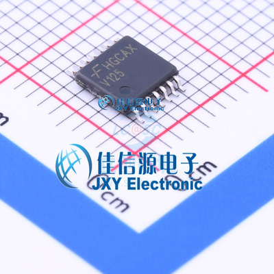 缓冲器/驱动器    74VHC125MTCX  onsemi(安森美)  TSSOP-14