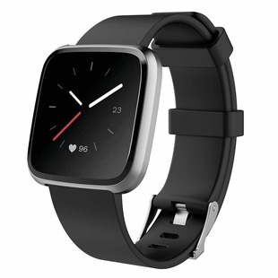 适用Fitbit Versa lite/Versa1/2代能手表替换腕带通用软硅胶表带