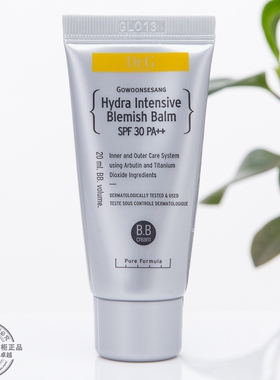 莎莎正品韩国Dr.G多功能全效BB霜中样小样20ml裸妆遮瑕强隔离drg