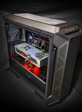 I9 13900K/RTX4090华硕TUF信仰一体水冷游戏电竞主机