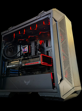 I9 14900K/RTX4090水冷电竞游戏设计制图视频编辑主机TUF电竞特工