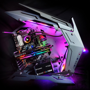 I7 13700K/RTX4070TI装甲战士游戏电竞直播水冷主机