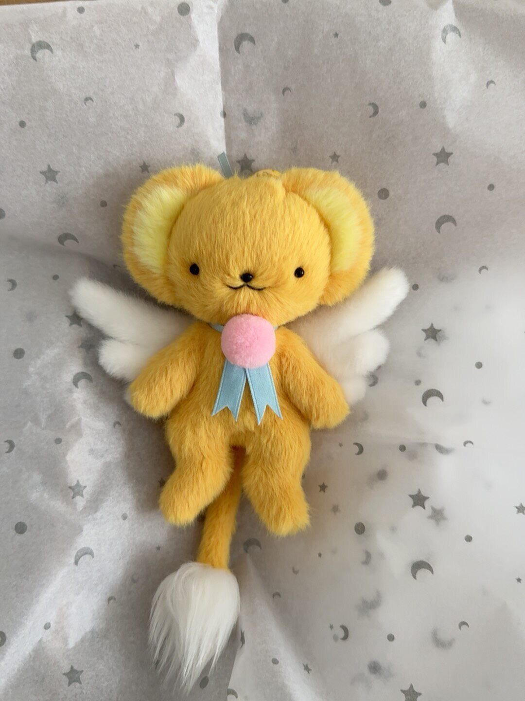 会飞的小可玩偶魔卡毛绒玩具小天使带翅膀磁吸冰箱女朋友抱枕公仔