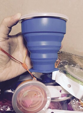 硅胶伸缩杯 改好便携水壶全套包邮