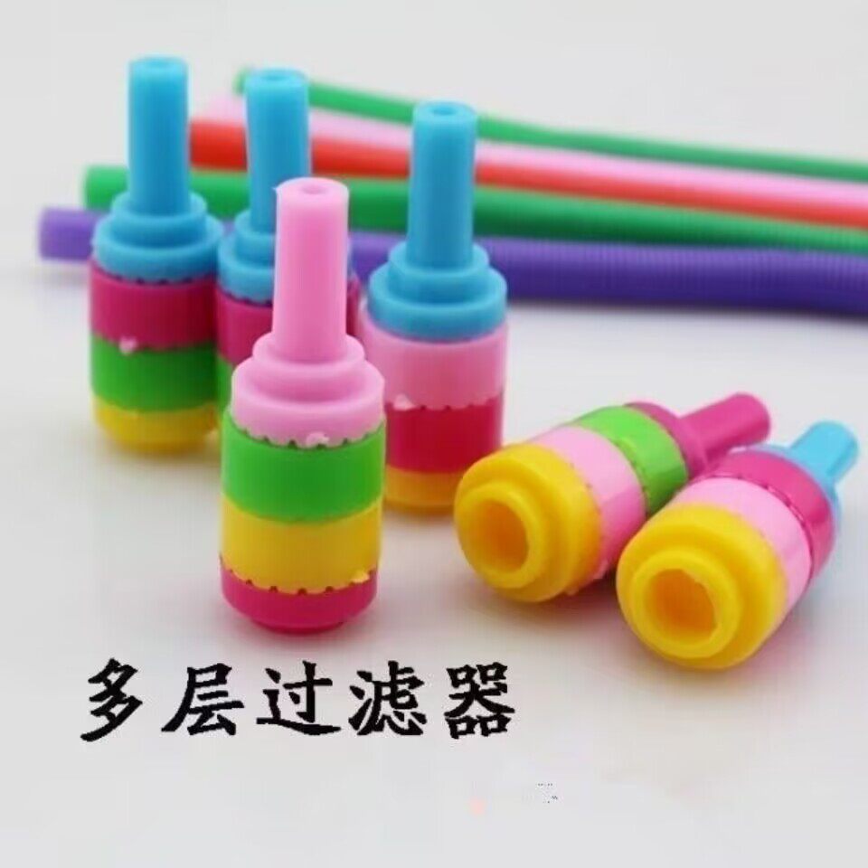 彩色三层过滤器静音器亚克力金属玻璃砂石水族鱼缸集成过滤
