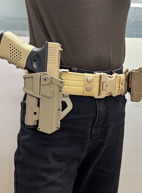 G17可带灯下挂战术快拔套枪套格洛克乖巧虎G18C P320 1911 M18 N1