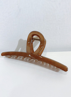 夹子发饰头饰韩国东大门notd纯色抓夹13cm发夹后脑勺设计感发抓女