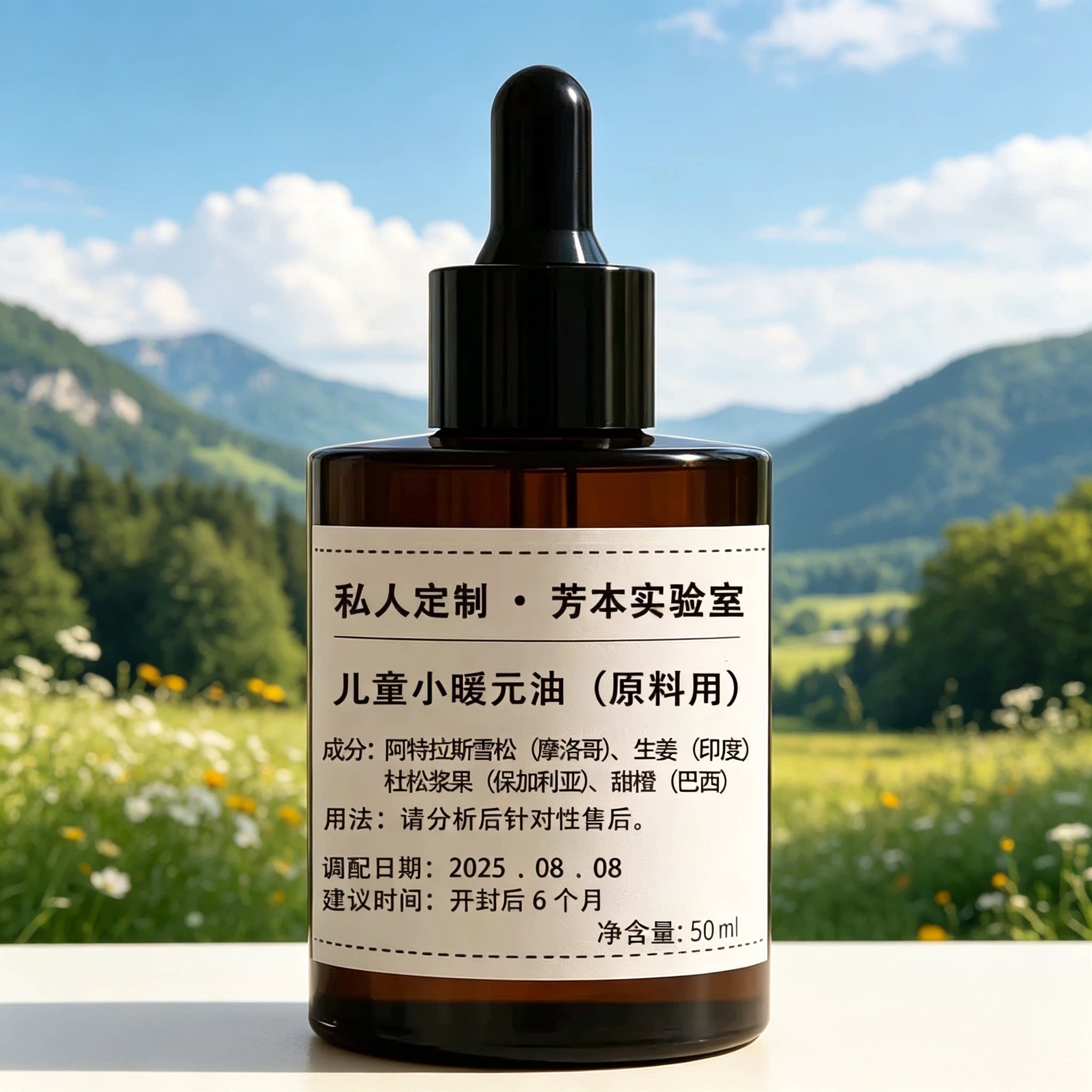 儿童小暖元油 助长睡眠香 吃饭香 提免力 调脾肾芳疗复方植物精油