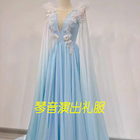 古箏考級學(xué)生藝考民樂獨(dú)唱禮服