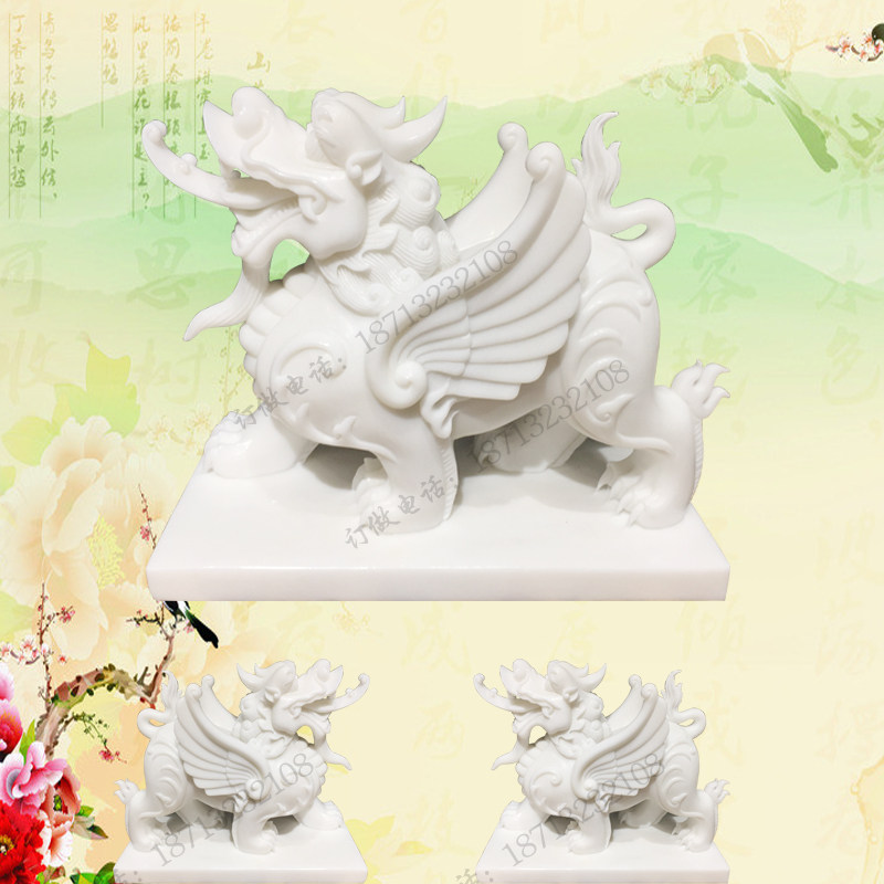 室内石雕动物貔貅工艺品家居办公石雕