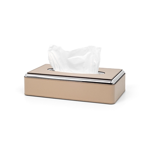 意大利PINETTI新品 Tissue Boxes桌面抽纸盒手工小牛皮轻奢纸巾盒