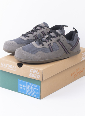 宽楦4E牛皮防滑轻便训练运动健身瑜伽综合赤足跑鞋男女室内健身鞋