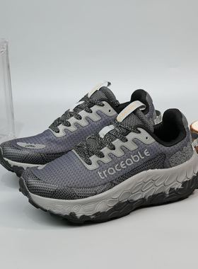 Traceable外贸透气减震情侣厚底户外登山徒步越野男女跑鞋6655
