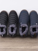 一脚蹬懒人棉拖鞋 加绒家居外穿东北棉鞋 老人鞋 冬季 奶奶鞋