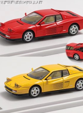 XF Model 特斯塔罗萨 Testarossa F110 1:64 合金汽车模型 可开盖