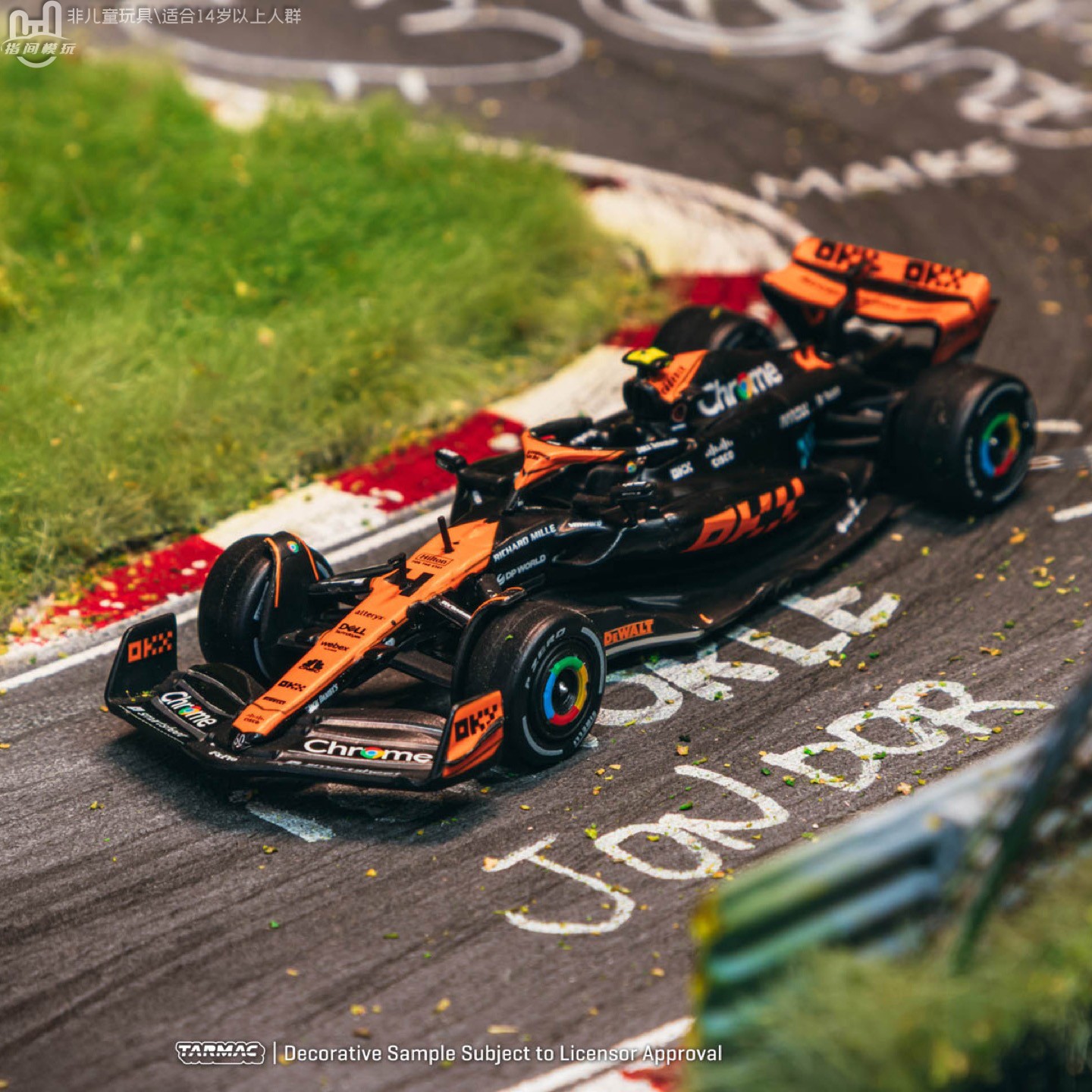 订金TW迈凯伦F1合金1/64车模