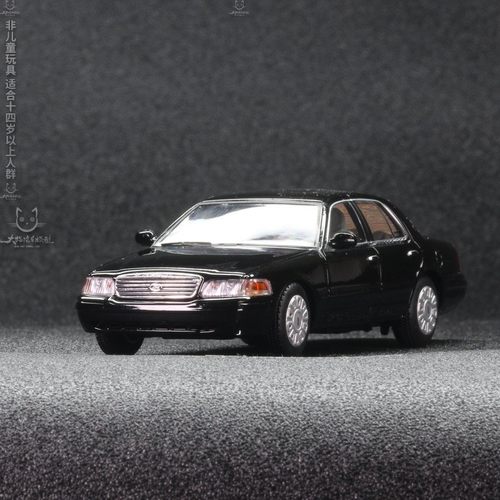 GOC 福特 维多利亚皇冠 CROWN VICTORIA金属银 1/64 合金汽车模型