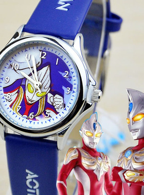 奥特卡通儿童手表男女孩女童3男童4岁5电子6幼儿园婴儿宝宝小孩