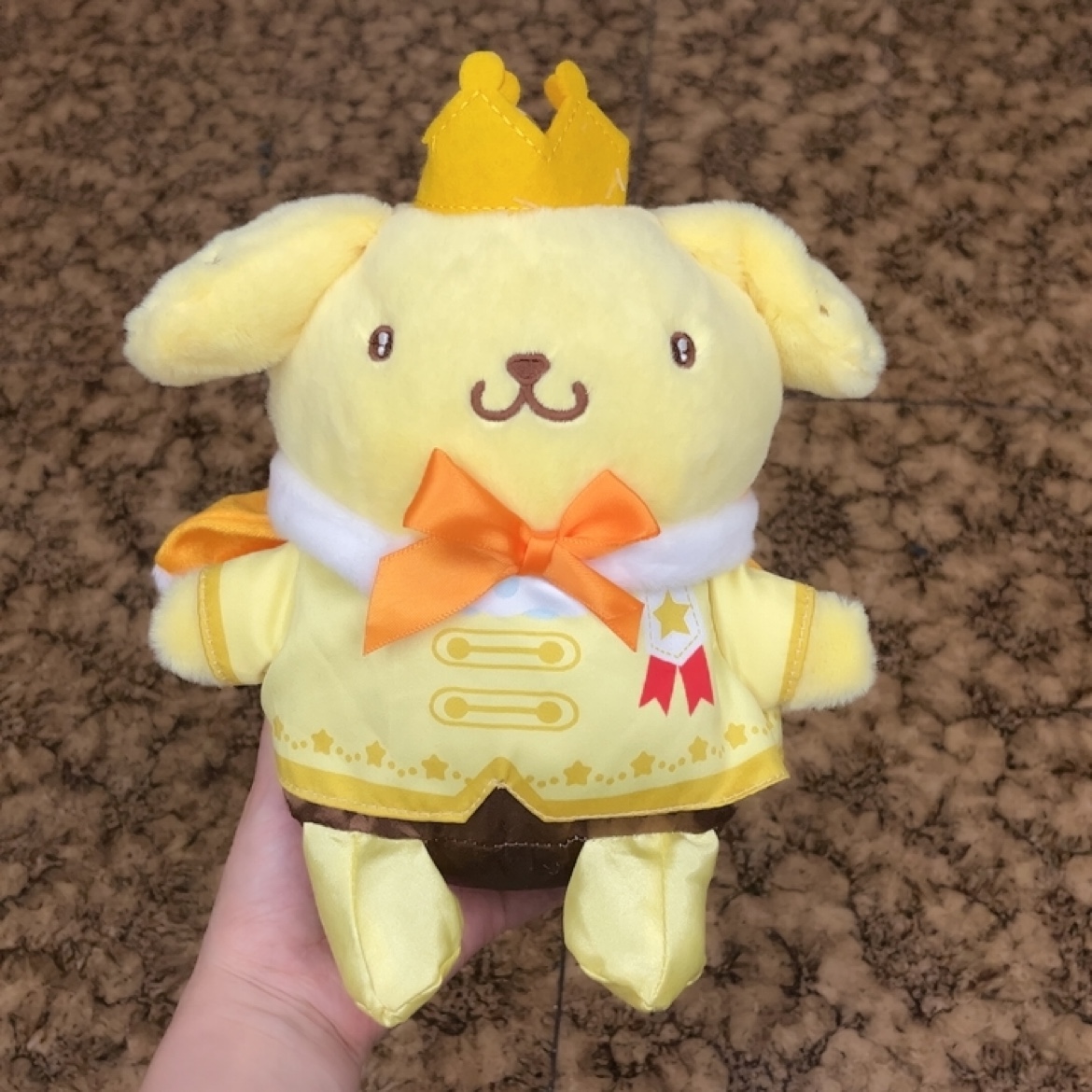 清货特卖 皇冠布丁狗 毛绒公仔约20cm