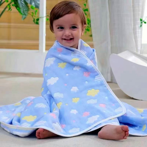 定做幼儿园六层棉纱绸午睡小被子