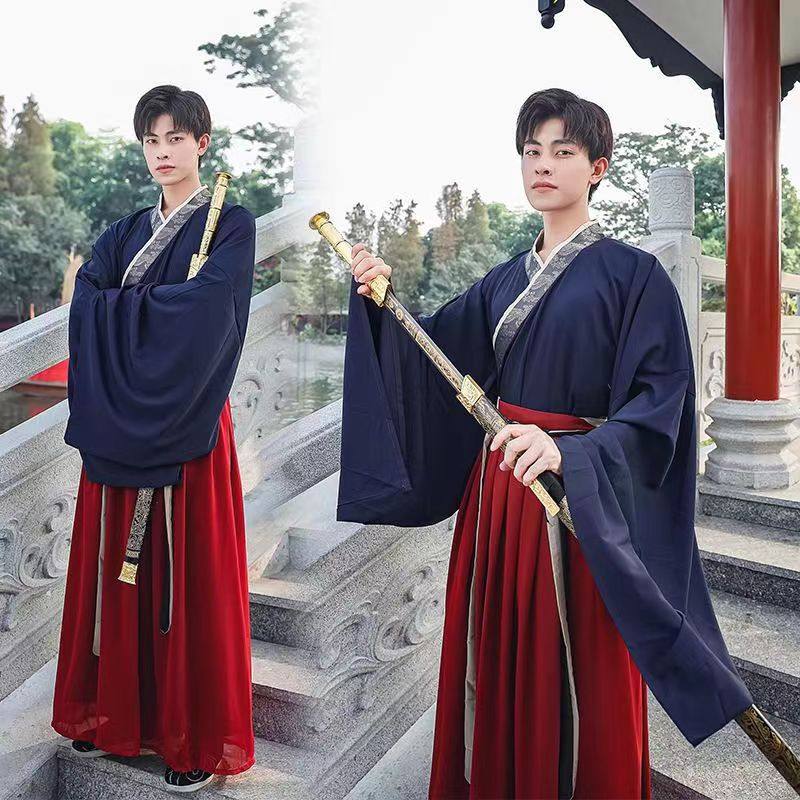 男士汉服出租中国风传统武侠风