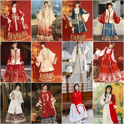 中式汉服2025新款冬季加厚出租