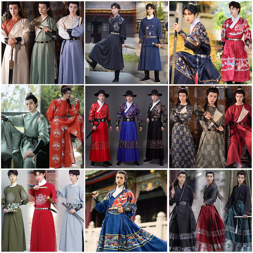 飞鱼服出租中式婚礼伴郎服锦衣卫