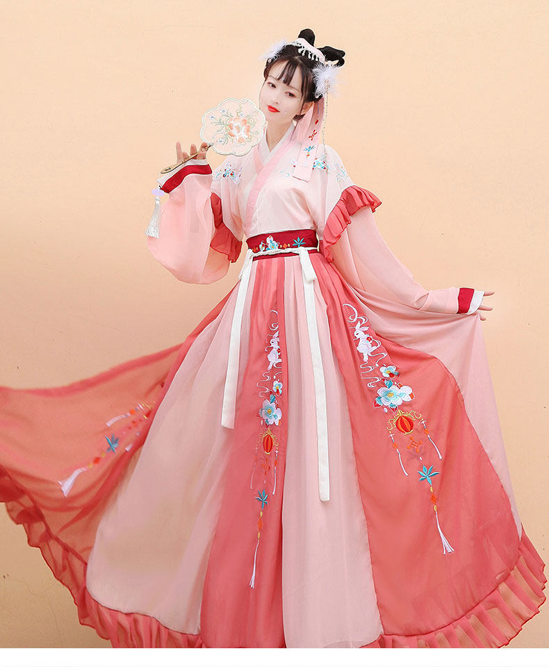 敦煌古装出租演出走秀舞蹈表演服