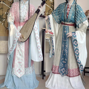 出租玄凤汉服女魏晋风复原改良传统服饰成人套装神仙古装租赁