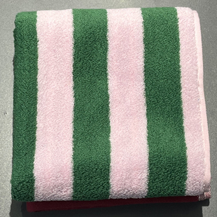 【北里】2026双面色织全棉原创韩式加厚柔软舒适毛巾浴巾