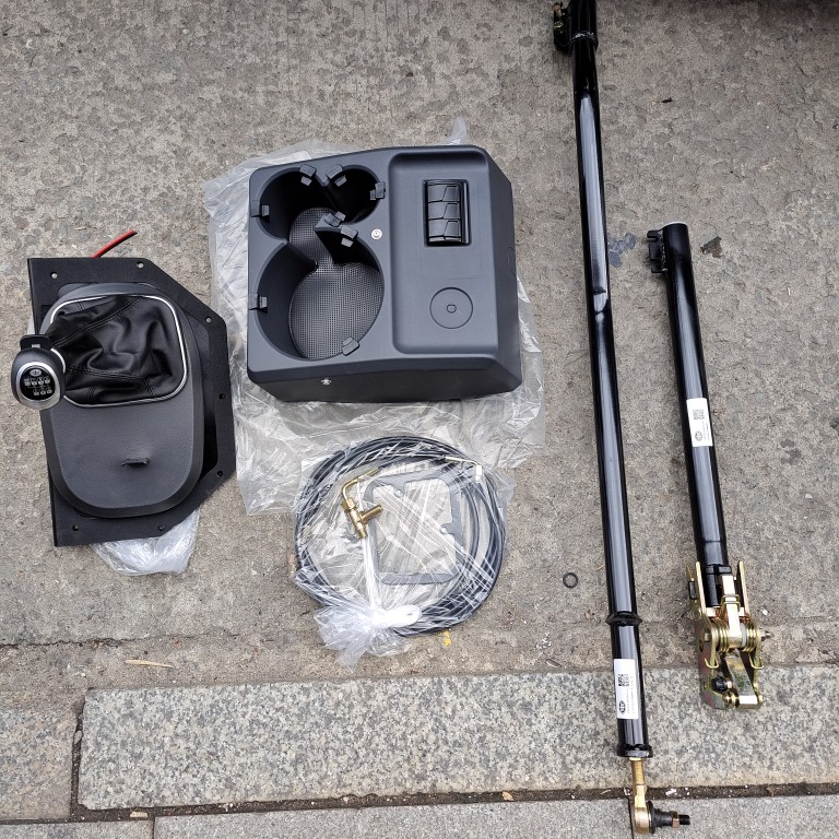 适用于解放j6p老款改装新款2.0变速杆伸缩式防噪音防风操纵杆原厂