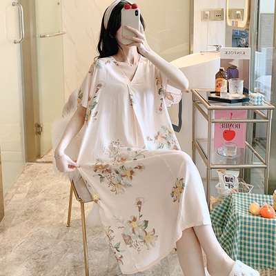 taobao agent Fresh thin pijama, V-neckline, bright catchy style