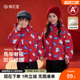 新款 儿童红色棉服冬季 棉花堂童装 连帽加厚棉袄拜年服外套 新年