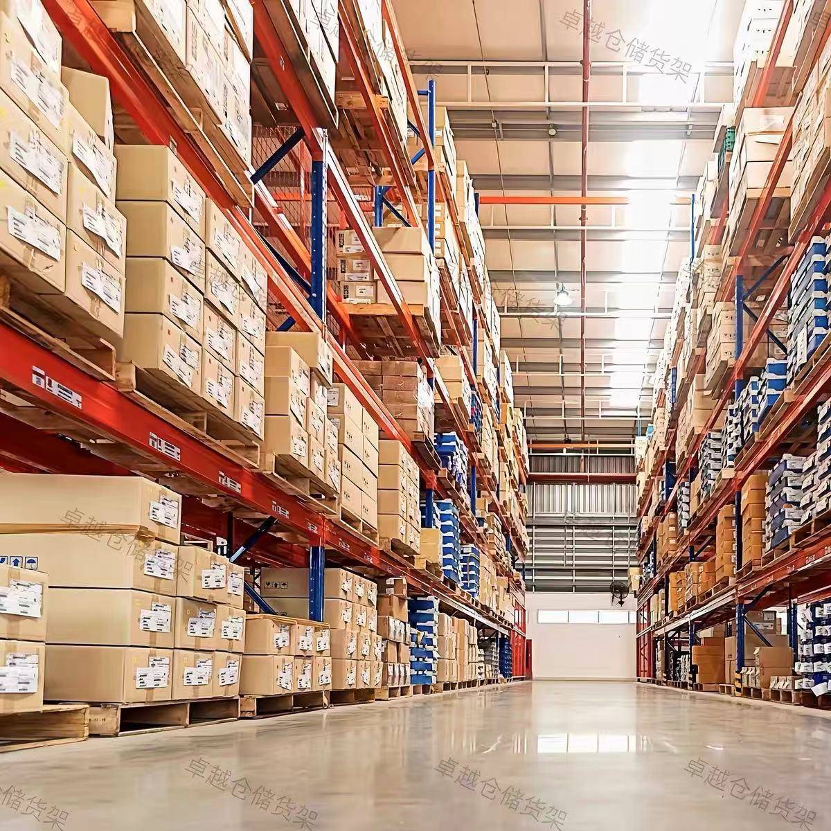 仓储重型货架大型工业仓库加厚模具托盘横梁式高位托盘工业货架