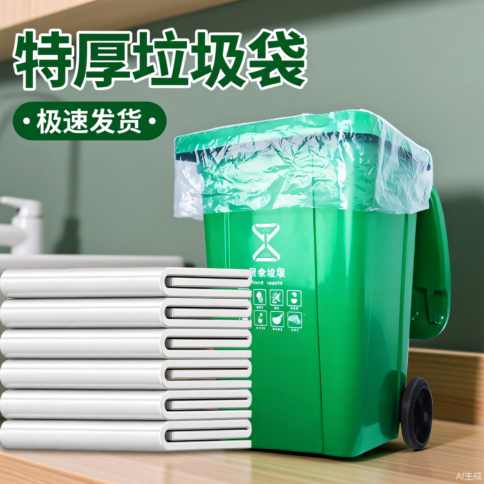 朵欣专用大号白色透明塑料袋大垃圾袋加厚60收纳80超大特大装被子