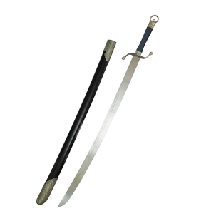 太极刀杨氏龙泉不锈钢太极刀武术刀半硬杨氏陈式男女比赛刀未开刃