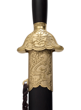 男女士晨练祥龙凤凰未开刃太极剑