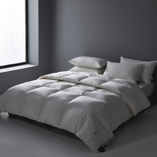95雁鹅绒被子羽绒被被芯冬被加厚春秋被结婚被灰鹅绒冬季保暖双人