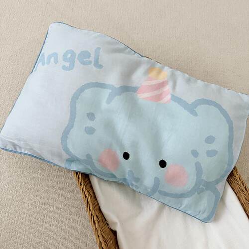 a类儿童枕套纯棉四季通用全棉枕巾宝宝专用乳胶枕头套婴儿小枕套