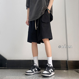 欧美式高街潮男中裤工装休闲短裤夏季潮流宽松五分裤D2119-P40，男装休闲裤，电商A486