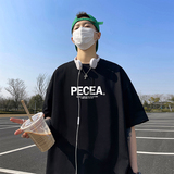 220克重磅美式潮牌宽松短袖t恤T976-P28直播供应280克高品质P35，男装T恤，电商A486
