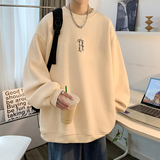 重磅华棉美式印花字母潮流圆领卫衣外套W506-P40，男装卫衣，电商A486